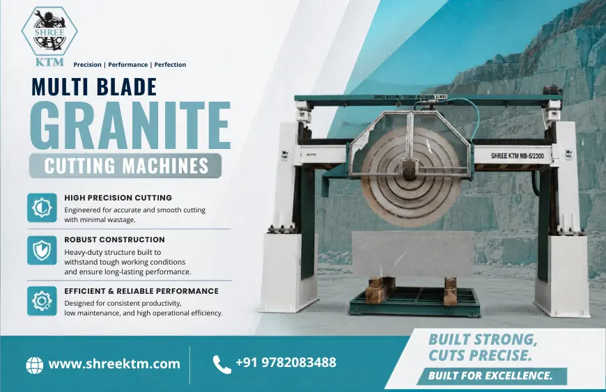 Multi Blade Granite Cutting Machines