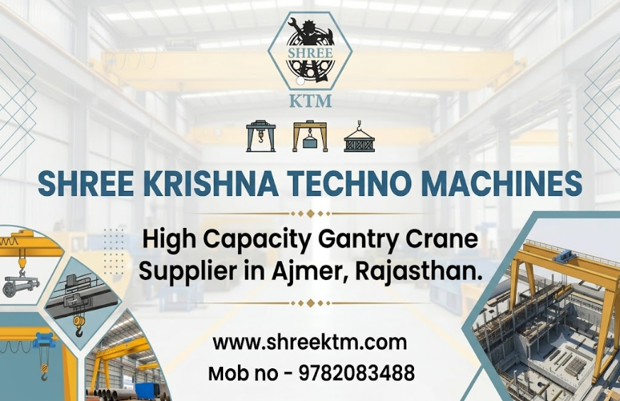 High Capacity Gantry Crane Supplier in Ajmer, Rajasthan