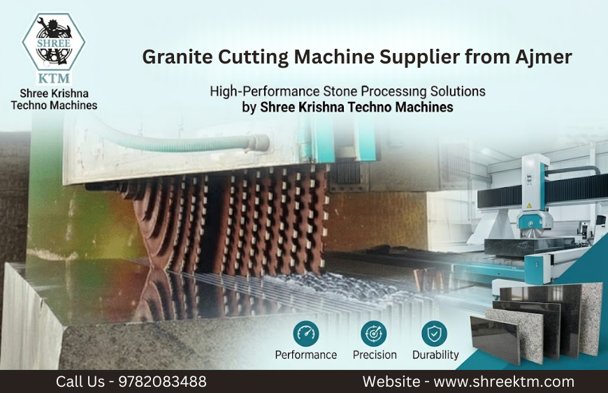 Advanced Granite Cutting Machine Solutions by Shree Krishna Techno Machines