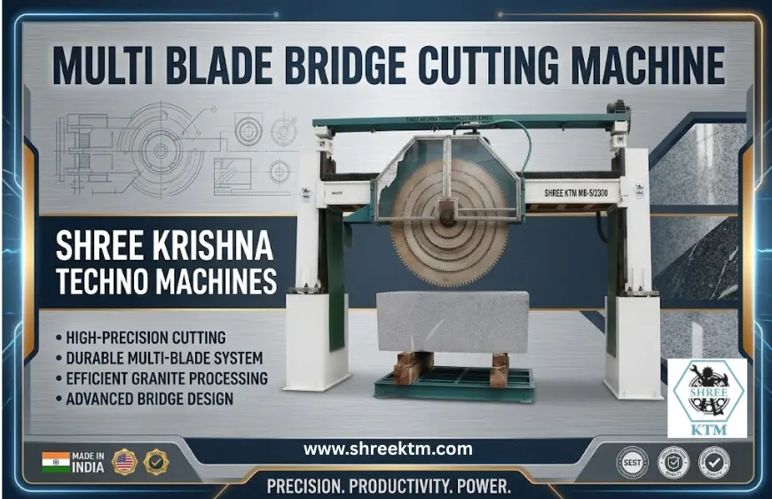 Buy Multi Blade Bridge Cutting Machine Online | Shree Krishna Techno Machines