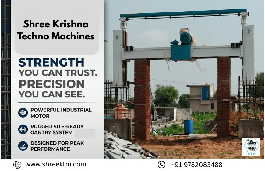 Multiblade Bridge Saw Machine For Granite Block Cutting