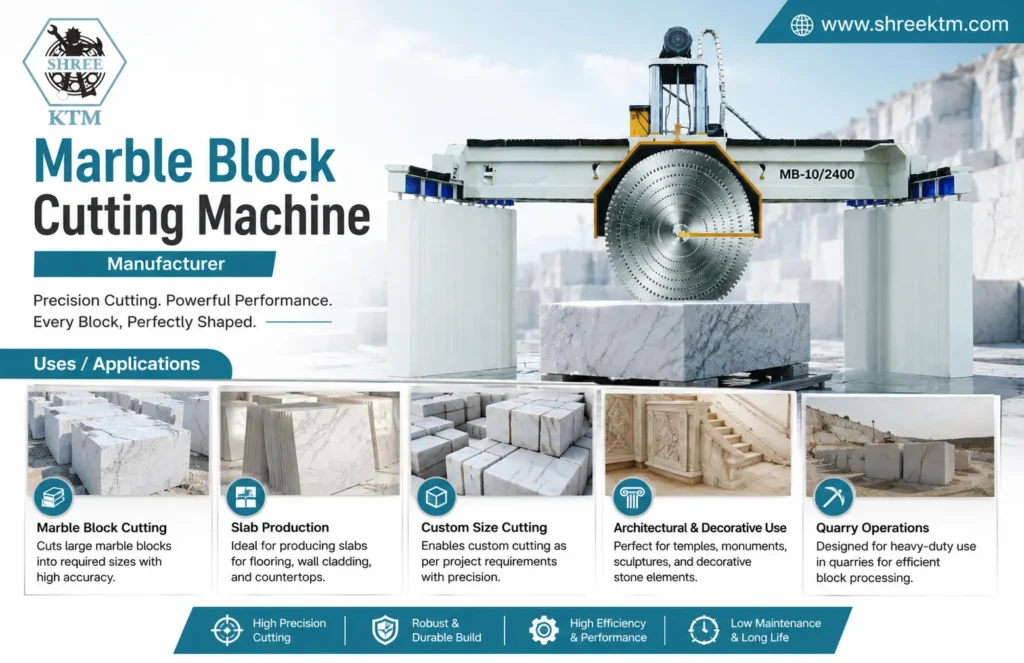 Marble Block Cutting Machine Manufacturer