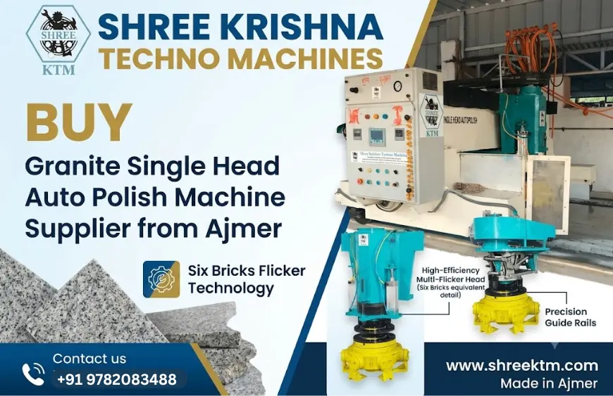 Granite Single Head Auto Polish Machine Supplier from Ajmer